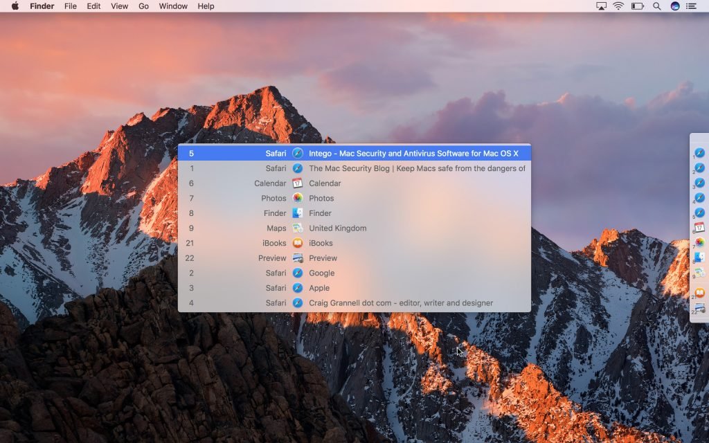 App switcher mac intuos software